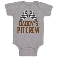 Baby Clothes Daddy's Pit Crew Baby Bodysuits Boy & Girl Newborn Clothes Cotton