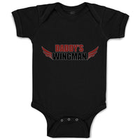 Baby Clothes Daddy's Wingman Baby Bodysuits Boy & Girl Newborn Clothes Cotton