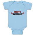 Baby Clothes Daddy's Wingman Baby Bodysuits Boy & Girl Newborn Clothes Cotton