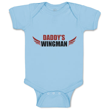 Baby Clothes Daddy's Wingman Baby Bodysuits Boy & Girl Newborn Clothes Cotton