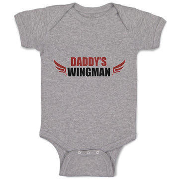 Baby Clothes Daddy's Wingman Baby Bodysuits Boy & Girl Newborn Clothes Cotton