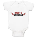 Baby Clothes Daddy's Wingman Baby Bodysuits Boy & Girl Newborn Clothes Cotton