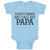 Baby Clothes Don'T Make Me Call My Papa Baby Bodysuits Boy & Girl Cotton
