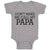 Baby Clothes Don'T Make Me Call My Papa Baby Bodysuits Boy & Girl Cotton