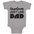 Baby Clothes Handsome Just like Dad Baby Bodysuits Boy & Girl Cotton