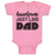Baby Clothes Handsome Just like Dad Baby Bodysuits Boy & Girl Cotton