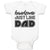 Baby Clothes Handsome Just like Dad Baby Bodysuits Boy & Girl Cotton