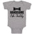 Baby Clothes Handsome like Daddy Baby Bodysuits Boy & Girl Cotton