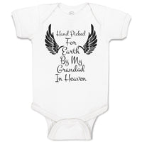 Baby Clothes Hand Picked for Earth by My Grandad in Heaven Baby Bodysuits Cotton
