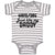 Baby Clothes Handsome like Daddy Baby Bodysuits Boy & Girl Cotton