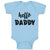 Baby Clothes Hello Daddy Baby Bodysuits Boy & Girl Newborn Clothes Cotton