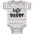 Baby Clothes Hello Daddy Baby Bodysuits Boy & Girl Newborn Clothes Cotton