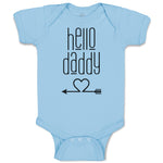 Baby Clothes Hello Daddy Baby Bodysuits Boy & Girl Newborn Clothes Cotton