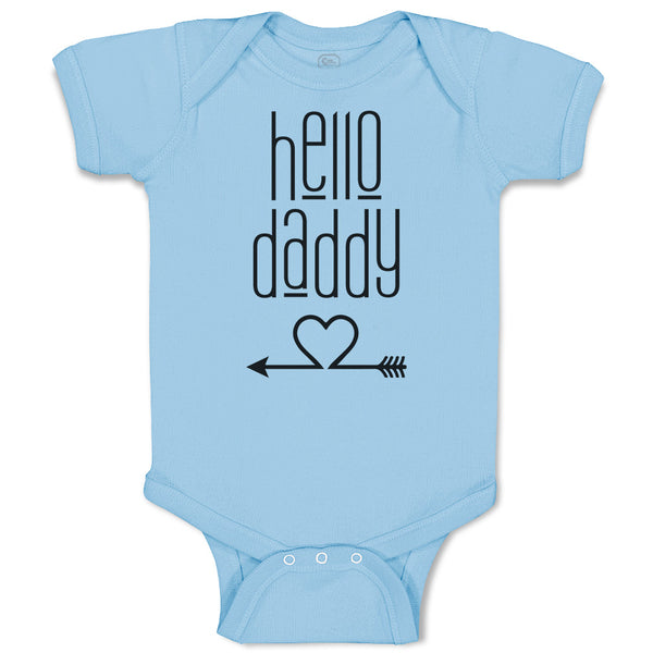 Baby Clothes Hello Daddy Baby Bodysuits Boy & Girl Newborn Clothes Cotton