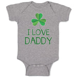 Baby Clothes I Love Daddy Baby Bodysuits Boy & Girl Newborn Clothes Cotton