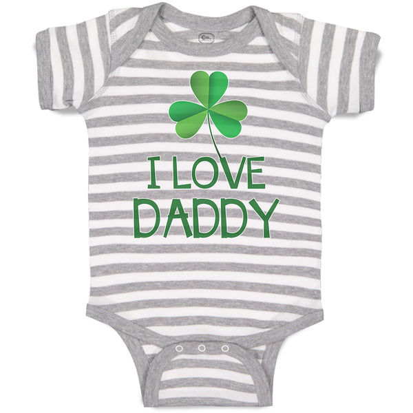 Baby Clothes I Love Daddy Baby Bodysuits Boy & Girl Newborn Clothes Cotton