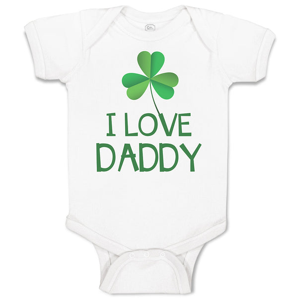 Baby Clothes I Love Daddy Baby Bodysuits Boy & Girl Newborn Clothes Cotton