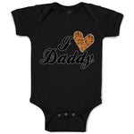 Baby Clothes I Love Daddy Baby Bodysuits Boy & Girl Newborn Clothes Cotton