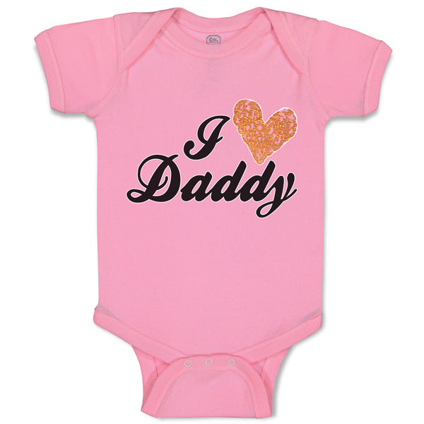 Baby Clothes I Love Daddy Baby Bodysuits Boy & Girl Newborn Clothes Cotton