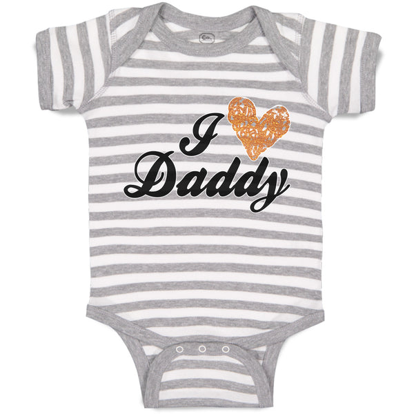 Baby Clothes I Love Daddy Baby Bodysuits Boy & Girl Newborn Clothes Cotton