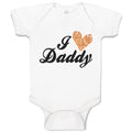 Baby Clothes I Love Daddy Baby Bodysuits Boy & Girl Newborn Clothes Cotton