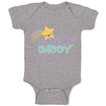 Baby Clothes I Love My Daddy Baby Bodysuits Boy & Girl Newborn Clothes Cotton