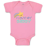 Baby Clothes I Love My Daddy Baby Bodysuits Boy & Girl Newborn Clothes Cotton