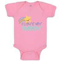 Baby Clothes I Love My Daddy Baby Bodysuits Boy & Girl Newborn Clothes Cotton