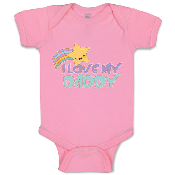 Baby Clothes I Love My Daddy Baby Bodysuits Boy & Girl Newborn Clothes Cotton
