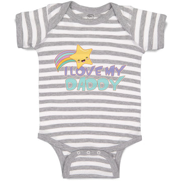 Baby Clothes I Love My Daddy Baby Bodysuits Boy & Girl Newborn Clothes Cotton