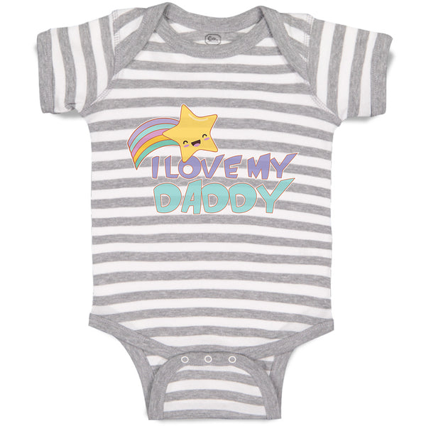 Baby Clothes I Love My Daddy Baby Bodysuits Boy & Girl Newborn Clothes Cotton