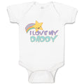 Baby Clothes I Love My Daddy Baby Bodysuits Boy & Girl Newborn Clothes Cotton