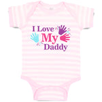 Baby Clothes I Love My Daddy Baby Bodysuits Boy & Girl Newborn Clothes Cotton