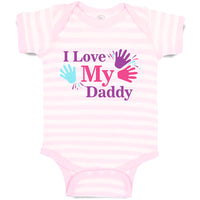 Baby Clothes I Love My Daddy Baby Bodysuits Boy & Girl Newborn Clothes Cotton