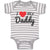 Baby Clothes I Love My Daddy Baby Bodysuits Boy & Girl Newborn Clothes Cotton