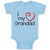 Baby Clothes I Love My Grandad Baby Bodysuits Boy & Girl Newborn Clothes Cotton