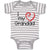 Baby Clothes I Love My Grandad Baby Bodysuits Boy & Girl Newborn Clothes Cotton