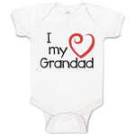 Baby Clothes I Love My Grandad Baby Bodysuits Boy & Girl Newborn Clothes Cotton