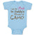 Baby Clothes I Put The Pink in Daddy's World of Camo Baby Bodysuits Cotton