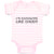 Baby Clothes I'M Handsome like Daddy Baby Bodysuits Boy & Girl Cotton