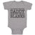 Baby Clothes I'M Proof That My Daddy Does Not Shoot Blanks Baby Bodysuits Cotton