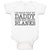 Baby Clothes I'M Proof That My Daddy Does Not Shoot Blanks Baby Bodysuits Cotton