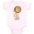 Baby Clothes Lion Your Name Leo Wild Animal Baby Bodysuits Boy & Girl Cotton