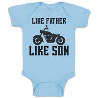 Baby Clothes Like Father like Son Baby Bodysuits Boy & Girl Cotton