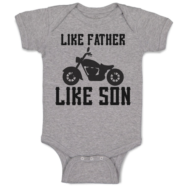 Baby Clothes Like Father like Son Baby Bodysuits Boy & Girl Cotton