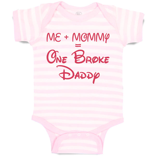 Me + Mommy = 1 Broke Daddy