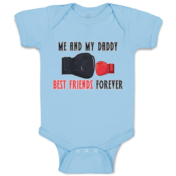 Baby Clothes Me and My Daddy Best Friends Forever Baby Bodysuits Cotton