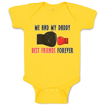 Baby Clothes Me and My Daddy Best Friends Forever Baby Bodysuits Cotton