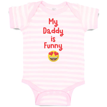 Baby Clothes My Daddy Is Funny Baby Bodysuits Boy & Girl Newborn Clothes Cotton