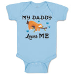 Baby Clothes My Daddy Loves Me Baby Bodysuits Boy & Girl Newborn Clothes Cotton